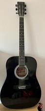 Akustik Gitarre Schwarz Von