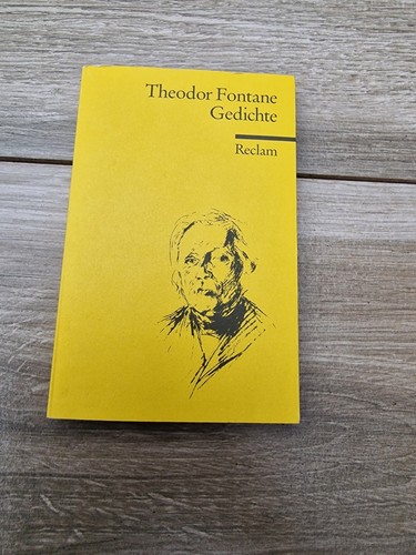 Gedichte von fontane theodor - gedichte,