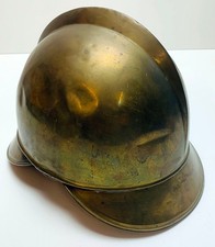 Messinghelm feuerwehrhelm - messinghelm,