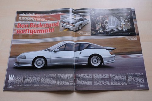 Rallye racing 1986 renault - 03/1986,