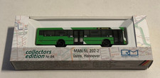 Rietze MAN Bus H0 NL 202-2 Üstra Hannover 75019 Collectors Edition Nr. 84 OVP
