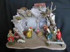 Krippen stall mit fig - krippen-stall,