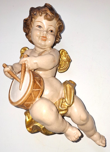 Holzfigur geschnitzt engel - geschnitzt,,