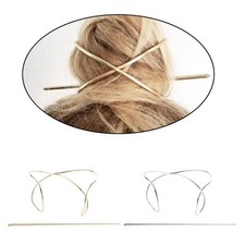 Damen Milimalist Hair Cuff Bun
