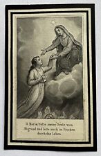 orig. Sterbebild Andachtsbild