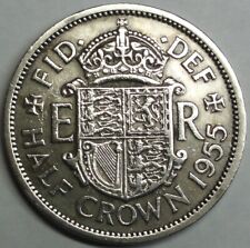 Großbritannien 1/2 Crown 1955