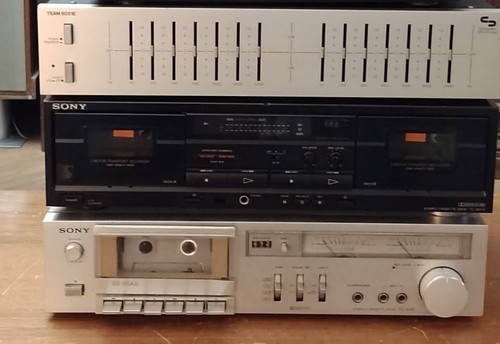 Konvolut sony tape deck - konvolut, und