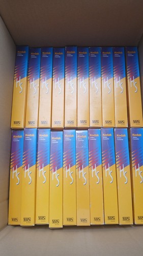 Stück vhs videokassetten - 32,