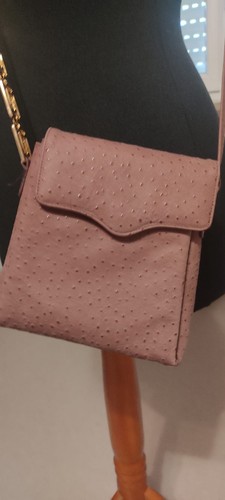Tasche klein straußenleder - klein,