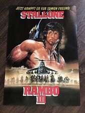Rambo 3 - Kinoplakat Poster A1, Sylvester Stallone, R. Casaro