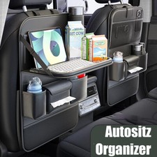 Auto Rückenlehnenschutz Auto Rücksitz Organizer PU Leder Kinder Rücksitzschoner