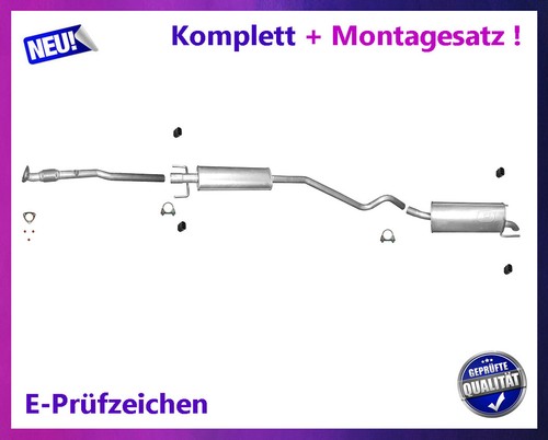 Auspuffanlage für opel - für, astra