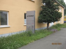  Werbepylon, Firmenaufsteller, Außenwerbung