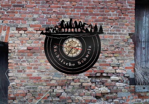 Uhr skyline sächsische - uhr,