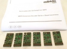 Märklin H0 6x mfx-Sounddecoder aus Nachrüstset 60975, Dampfloksound   Z84