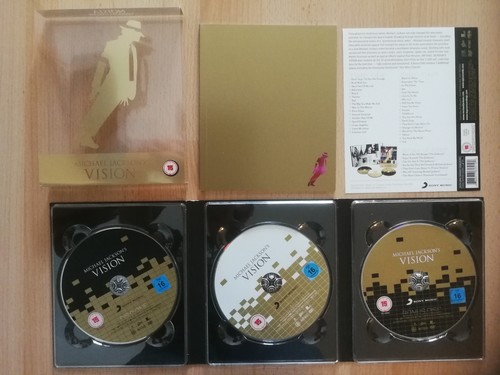 Dvd michael jacksons vision 3 - vision, (3