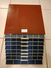 SAFE-6200-BEBA-Münzkasten-MINI-Kasten-+-8 Schuber alle komplett mit Filzeinlagen