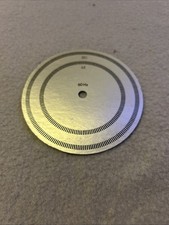 Dual Stroboskop Scheibe Plattenspieler 60/50 Hz CS 502 504 505 1226 1225 4 3 2