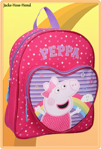 Rucksack peppa pig herz - peppa,