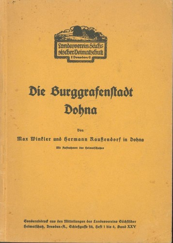 Die burggrafenstadt dohna - burggrafenstadt,