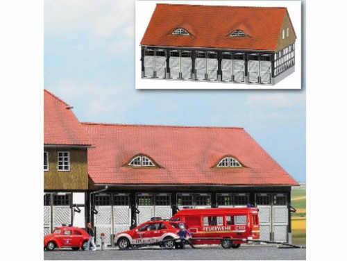 Busch 8241 fahrzeughalle zur - fahrzeughalle,