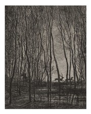 Van gogh waldszene wandkunst - gogh,