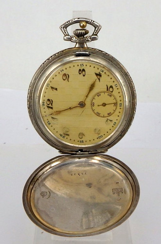 Art deco savonette taschenuhr - art,