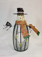 Windlicht ° Schneemann ° House of Lloyd ° Weihnachtsdekoration