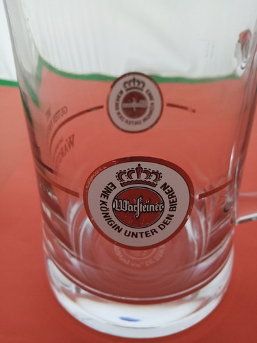 Alter warsteiner glaskrug - alter,