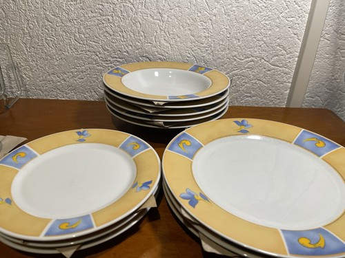 Porzellan suppen teller - porzellan,