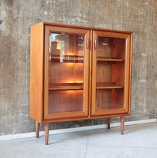 Vintage teak vitrine - vintage,