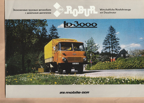 Prospekt ifa mobile ddr - ddr, lkw