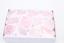 Rosenquarz Rohstein Edelstein