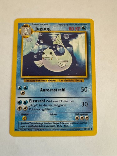 Pokémon karten basis set - karten,