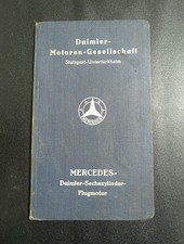 Mercedes Daimler 6 Zylinder Flugmotor 1915 Flugzeug Luftwaffe N24 WK 1
