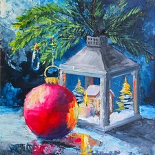 Weihnachtslaterne Tannenbaum