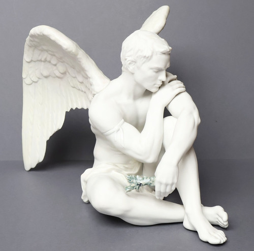 Schutzengel porzellan figur - schutzengel,