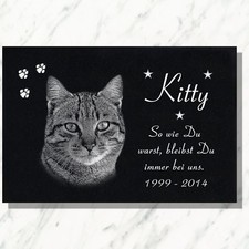 Granit Tier Grabstein