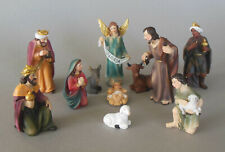 Krippenfiguren Set 11-teilig bis 9 cm hoch (Josef) Weihnachtskrippe Krippe 603 N