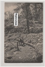 Elsass  Hartmannsweilerkopf  Soldaten Esel    alte AK  s/w