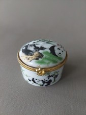 Vintage Panda Dose Porzellan