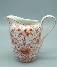 Rosenthal Helena rot Blumen Vogel Milchkännchen 1938 sehr gut Porzellan Selb