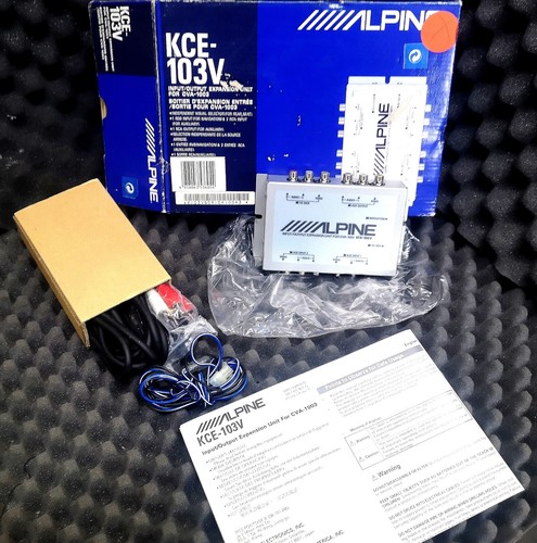 Alpine kce 103v - alpine, expansion