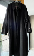 Klassischer Herrenmantel aus Schurwolle und Kaschmir – Größe 54 Marke Schneiders