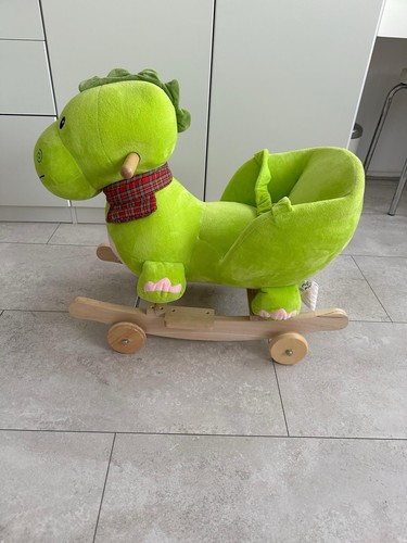 Schaukeldino mit räder - schaukeldino,