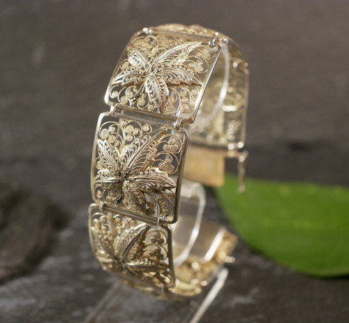 835 silber armband - silber,