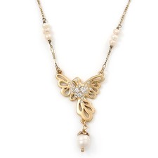 Kristall, simulierte Perle