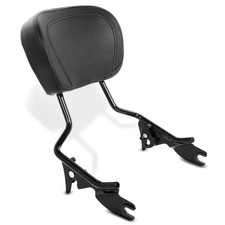 Sissy Bar abnehmbar für Harley Davidson Touring Modelle 2009-2022 schwarz gebrau