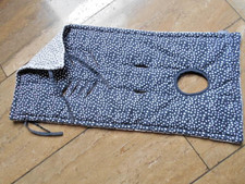 Kinderwagen Buggy Sitzauflage VERTBAUDET blau gemust./weiß gemust.,neuwertig