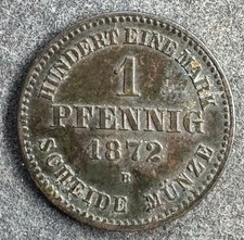 Pfennig 1872 mecklenburg - 1,